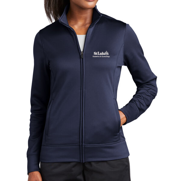 SLBG - Sport-Tek Ladies Sport Wick ® Fleece Full Zip Jacket Thumbnail