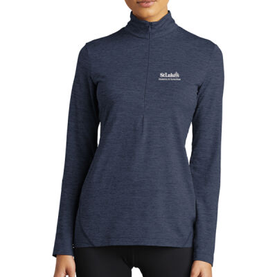 SLBG - Sport-Tek Ladies Exchange 1.5 Long Sleeve 1/2 Zip Thumbnail