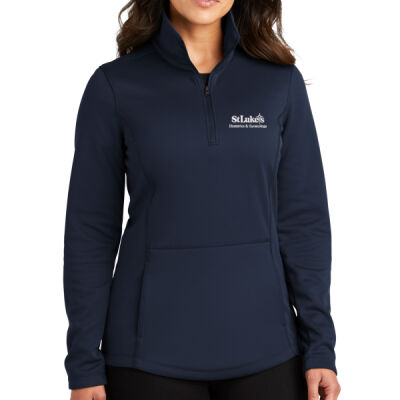 SLBG -  Port Authority Ladies Smooth Fleece 1/4 Zip Thumbnail