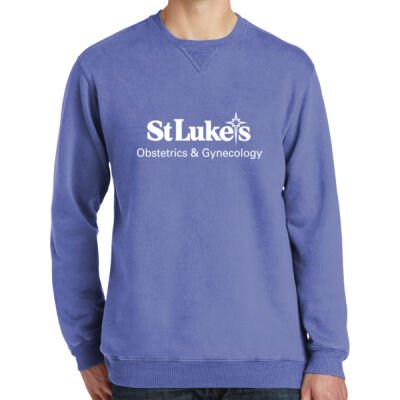 SLBG - Port & Co Beach Wash ® Garment Dyed Crewneck Sweatshirt - Beach Wash ® Garment Dyed Crewneck Sweatshirt Thumbnail