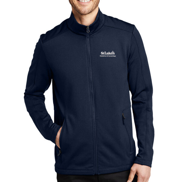 SLBG - Port Authority Grid Fleece Jacket Thumbnail